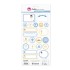 Pack 5 Hojas Pegatinas 15X32 Cm Papel 1ªcomunion Niño 18 Fsc Anita