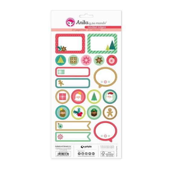 Pack 5 Navidad Magica 22 Fsc Anita