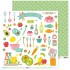 Pack 5 Papeles Decorados 12X12" 180 G Figuras Recortables Mis Recetas Fsc Anita