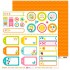 Pack 5 Papeles Decorados 12X12" 180 G Etiquetas Mi Jardin 16 Fsc Anita