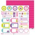 Pack 5 Papeles Decorados 12X12" 180 G Etiquetas De Cuento 16 Fsc Anita