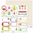 Pack 5 Papeles Decorados 12X12" 180 G Etiquetas En Navidad Fsc Anita