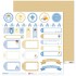 Pack 5 Papeles Decorados 12X12" 180 G Etiquetas 1ªcomunion Niño 18 Fsc Anita