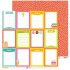 Pack 5 Papeles Decorados 12X12" 180 G Tarjetas Me Organizo 17 Fsc Anita