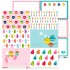Pack 5 Papeles Decorados 12X12" 180 G Tarjetas Grandes En Mi Cocina 16 Fsc Anita