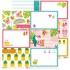 Pack 5 Papeles Decorados 12X12" 180 G Tarjetas Grandes Mi Paraiso 17 Fsc Anita