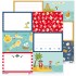 Pack 5 Papeles Decorados 12X12" 180 G Tarjetas Grandes Isla Del Tesoro Fsc Anita