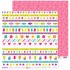Pack 5 Papeles Decorados 12X12" 180 G Tiras Recortables Mis Chuches 16 Fsc Anita