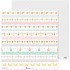 Pack 5 Papeles Decorados 12X12" 180 G Tiras Recortables Primera Comun.20 Ell Fsc Anita