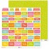 Pack 5 Papeles Decorados 12X12" 180 G Frases Me Organizo 17 Fsc Anita