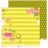 Pack 5 Papeles Decorados 12X12" 180 G Rayas De Chicas Fsc Anita