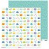 Pack 5 Papeles Decorados 12X12" 180 G Peces Bajo El Mar Fsc Anita