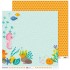 Pack 5 Papeles Decorados 12X12" 180 G Caballitos De Mar Bajo El Mar Fsc Anita