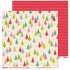 Pack 5 Papeles Decorados 12X12" 180 G Pinos En Navidad Fsc Anita