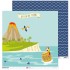 Pack 5 Papeles Decorados 12X12" 180 G Isla Isla Del Tesoro Fsc Anita