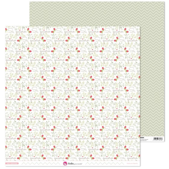 Pack 5 Papeles Decorados 12X12" 180 G Siquiero Nos Casamos 19 Fsc Anita