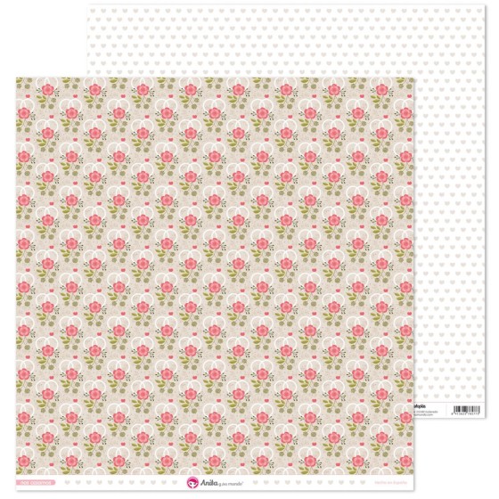 Pack 5 Papeles Decorados 12X12" 180 G Alianzas Nos Casamos 19 Fsc Anita