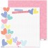 Pack 5 Papeles Decorados 12X12" 180 G Corazón Momentos Fsc Anita