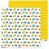 Pack 5 Papeles Decorados 12X12" 180 G Vehiculos Obra Sobre Ruedas 16 Fsc Anita