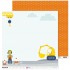 Pack 5 Papeles Decorados 12X12" 180 G Obrero Sobre Ruedas 16 Fsc Anita