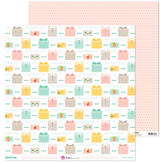 Pack 5 Papeles Decorados Si Quiero! 17 Fsc Anita