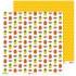 Pack 5 Papeles Decorados 12X12" 180 G Frutas Mi Paraiso 17 Fsc Anita