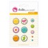 Pack 11 Brads Epoxy Mi Jardin 16 Anita