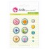Pack 11 Brads Epoxy Mi Paraiso 17 Anita