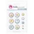 Pack 11 Brads Epoxy Nuestro Peque 19 Anita