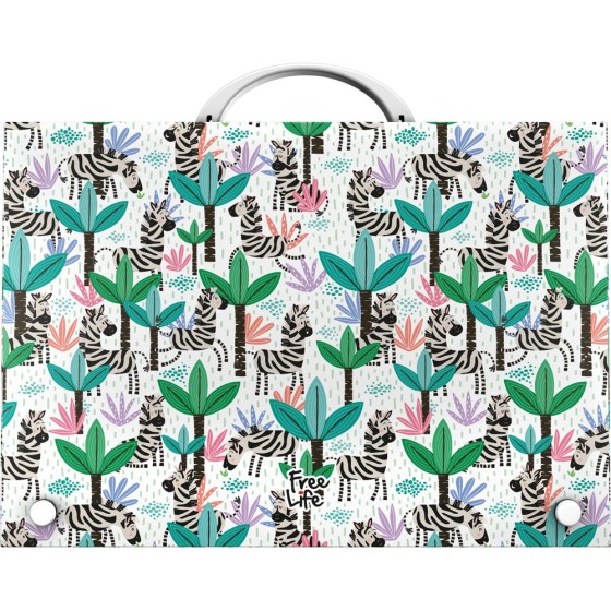 Maletin PP Freelife 22 Zebra