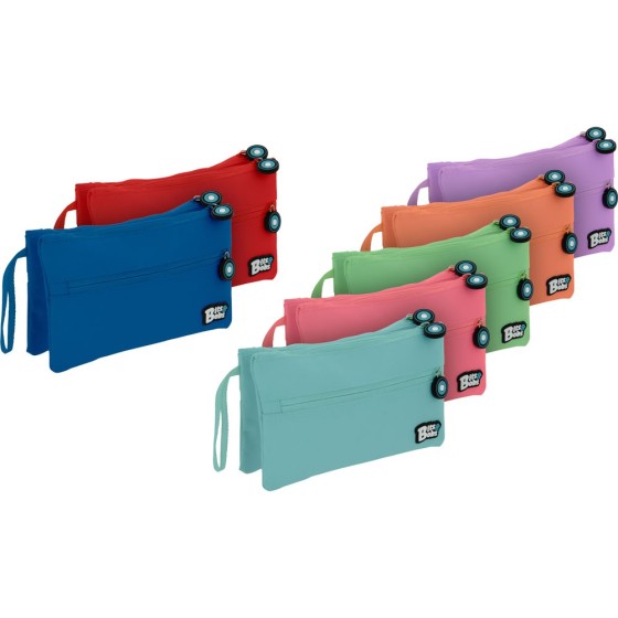 Portatodo Doble Plano Bits&Bobs Coral 2 Compartimentos Grafoplás