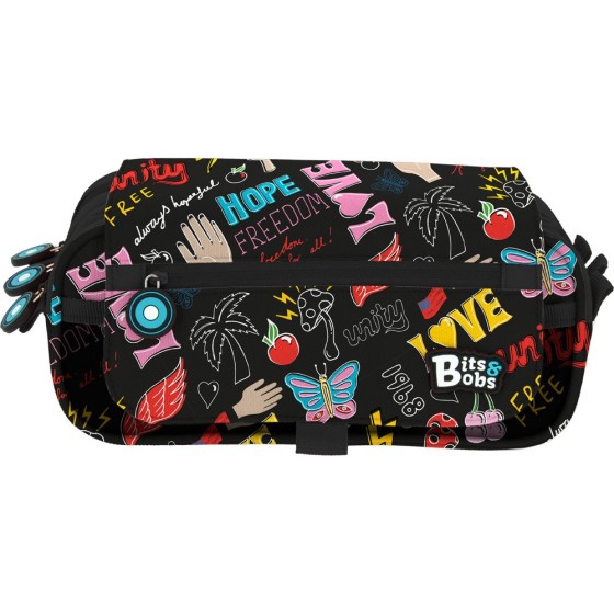 Portatodo Triple Redondo Con Solapa Bits&Bobs Wow Grafoplás