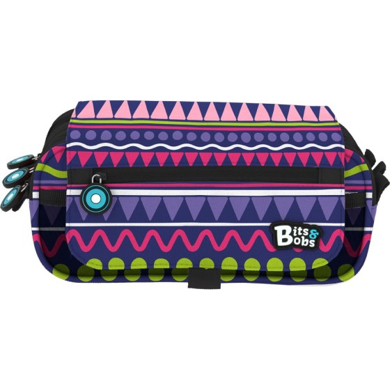 Portatodo Triple Redondo Con Solapa Bits&Bobs Zig Zag Grafoplás