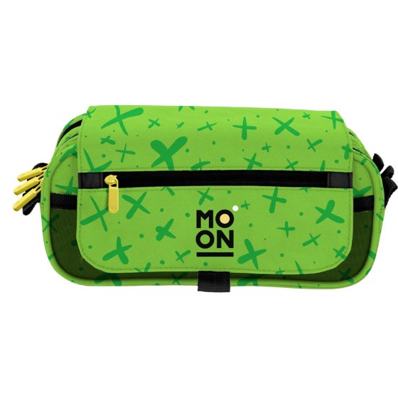 Portatodo Triple    Solapa Moon Verde