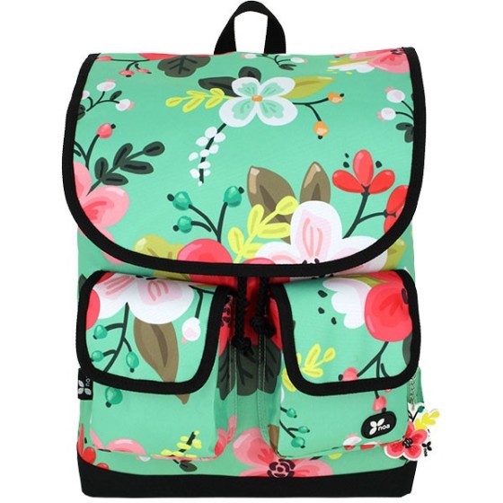 Mochila Saco Noa 18 Flores 1 Compartimento Grafoplás