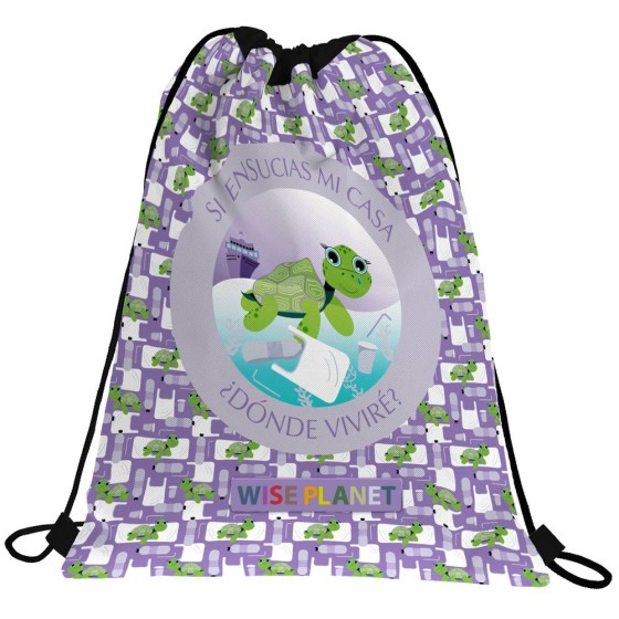 Saco Plano Planet 21 Tortuga Grafoplás