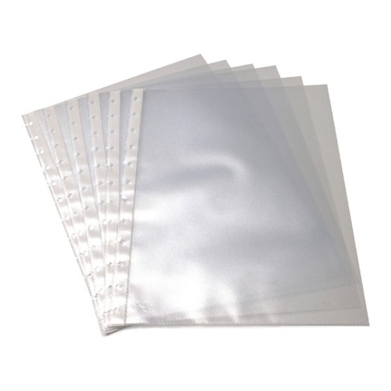 Bolsa 10 Fundas Extraible Grafo In PP Extra Lomo Reforzado A4 Transparente Grafoplás