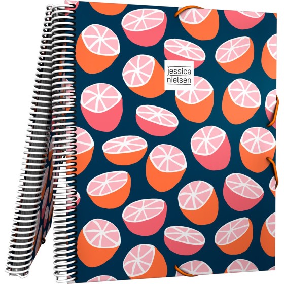 Carpeta Fundas PP Opaco Rígido A4 30 Fundas Con Sobre Jessica Nielsen  Citrics Grafoplás