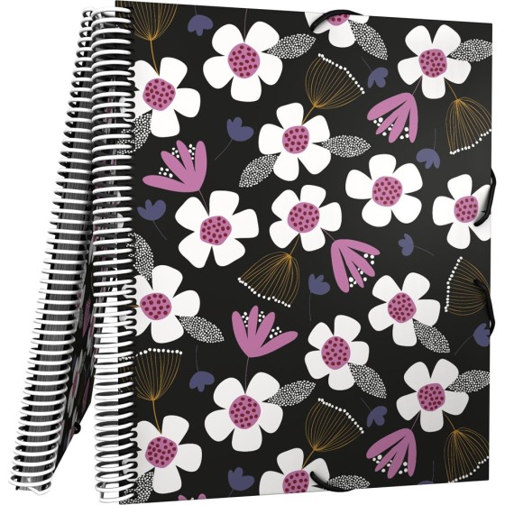 Carpeta Fundas PP Opaco Rígido A4 30 Fundas Con Sobre Jproust 20 Floral Grafoplás