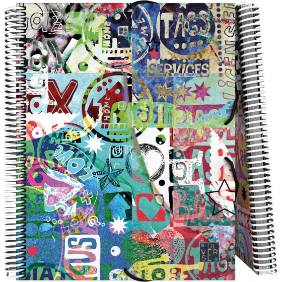 Carpeta Fundas A4 PP 30 Fundas  Maxiplas PP Diverse Relax