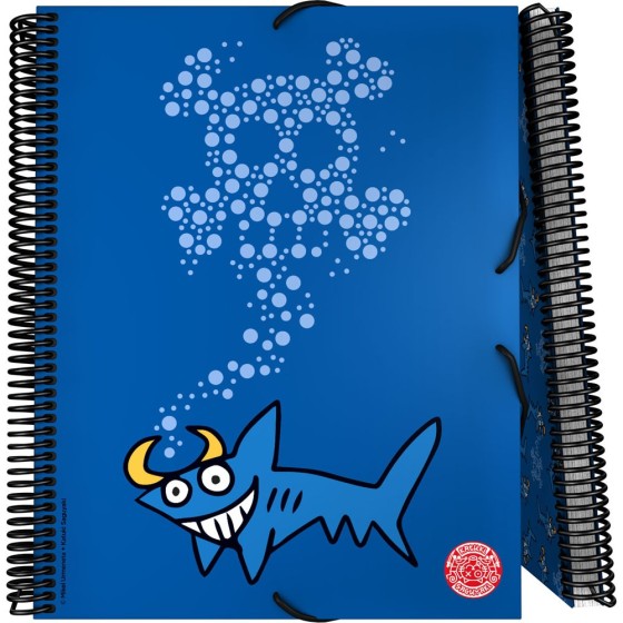 Carpeta Fundas A4 PP 30 Fundas  Maxiplas PP Katuki Shark