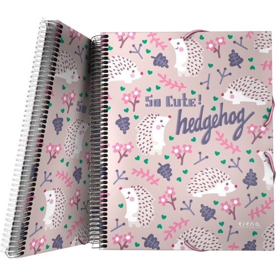 Carpeta 30 Fundas PP A4  MaxiplasPP Ec  Hedgehog