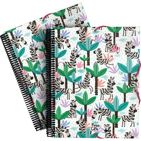 Carpeta Fundas PP Opaco Rígido A4 30 Fundas Con Sobre Zebra Grafoplás