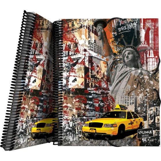Carpeta 30 Fundas PP A4  MaxiplasPP Cities New York