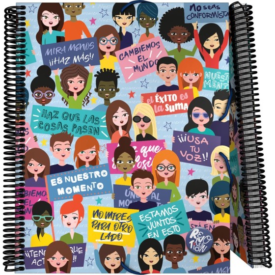 Carpeta 30 Fundas PP A4  MaxiplasPP Revolut Move On