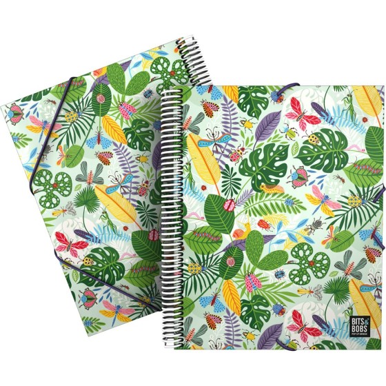 Carpeta 30 Fundas PP A4  MaxiplasPP Bits&Bobs Bugs