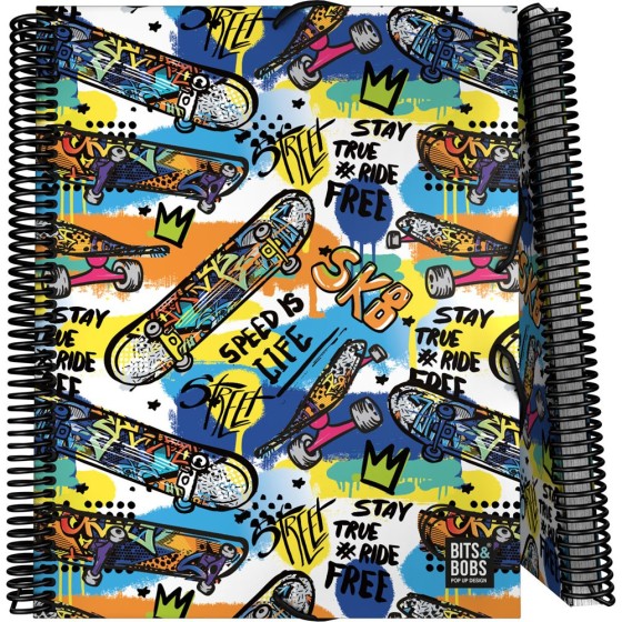 Carpeta 30 Fundas PP A4  MaxiplasPP Bits&Bobs Street