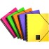 Carpeta Fundas Papel Plastificado Soft A4 50 Fundas Fucsia Fsc Unequal Fluor Grafoplás