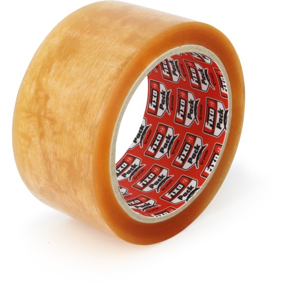 Cinta Precinto PP Extrafuerte Caucho 48X132 Habana Fixo