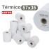 Rollos Papel Térmicos Sin Bisfenol A 57X35X12 mm "12.5 M" Kores